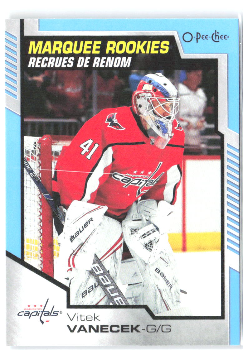 Vitek Vanecek Upper Deck - 2020-21 O-Pee-Chee Update Blue 637 2020-21 Washington Capitals RC