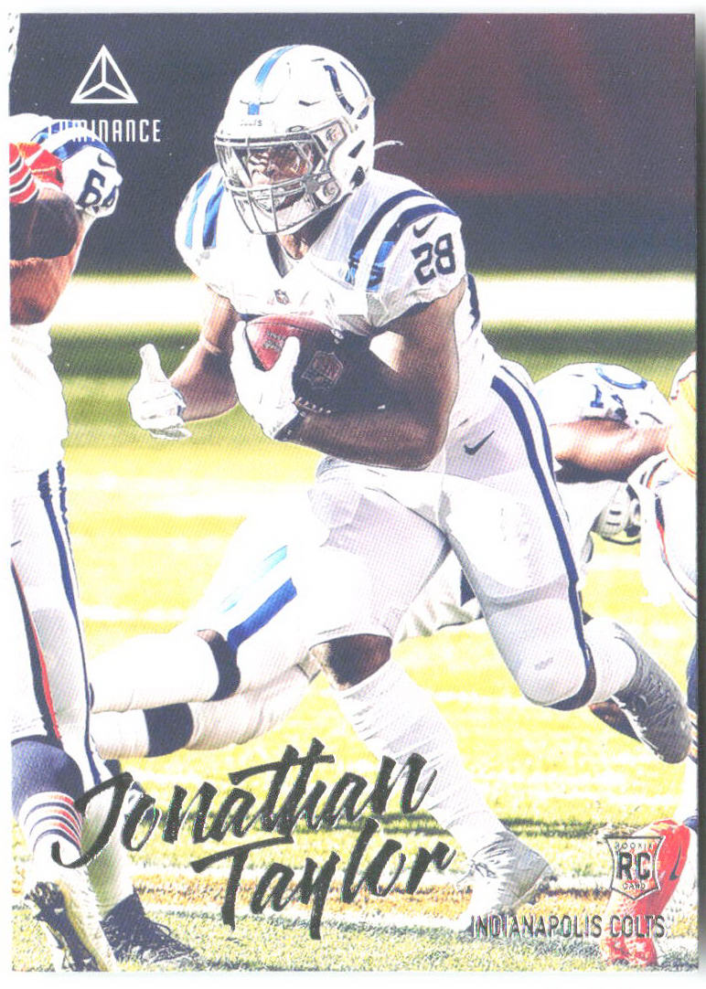 Jonathan Taylor Chronicles Luminance Update Rookies 215 2020 Indianapolis Colts