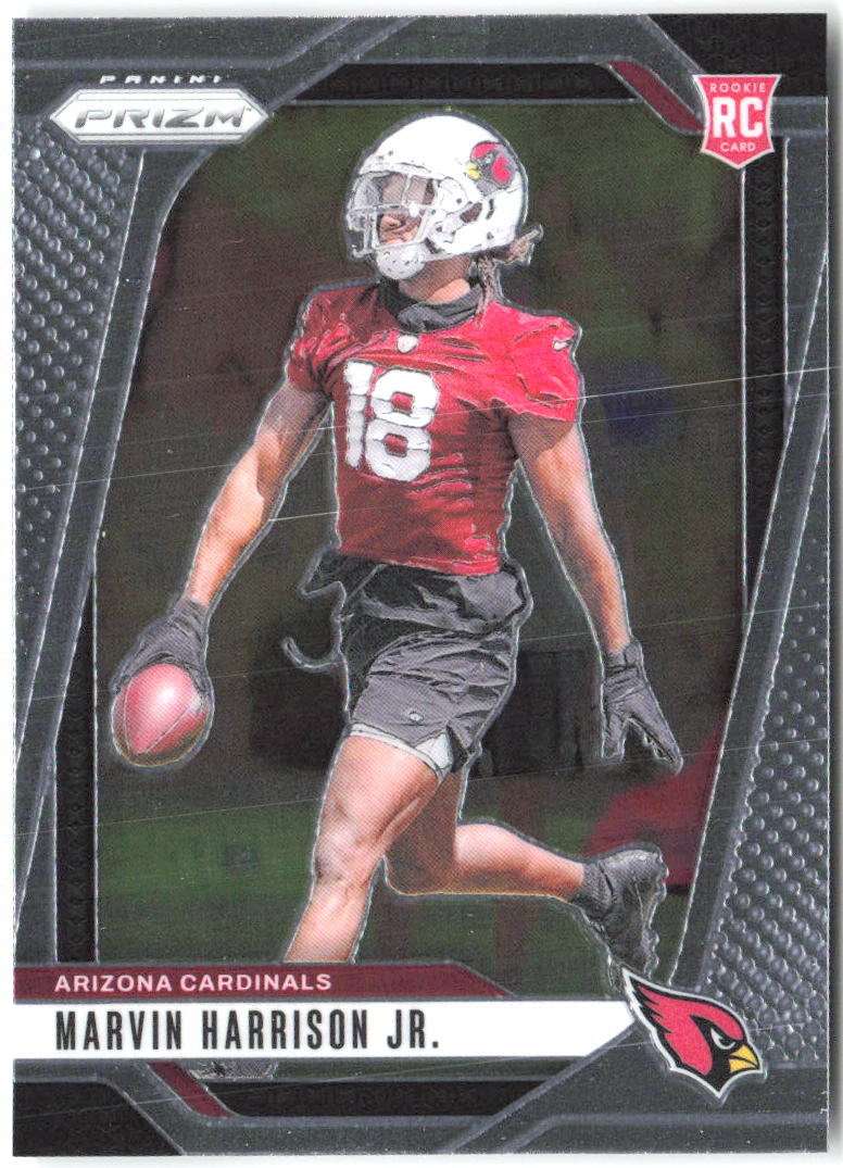 Marvin Harrison Jr. Panini Prizm 375 2024 Arizona Cardinals RC