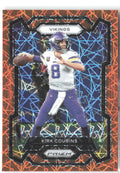 Kirk Cousins Panini Prizm - Lazer 197 2023 Minnesota Vikings