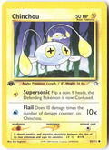 Chinchou 1st Edition Common Neo Genesis 055/111 NM Ken Sugimori