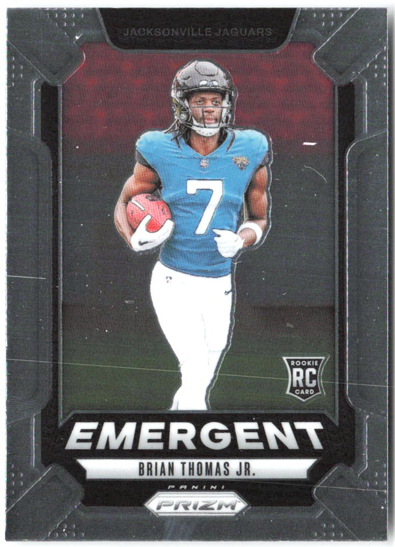 Brian Thomas Jr. Panini Prizm - Emergent 12 2024 Jacksonville Jaguars