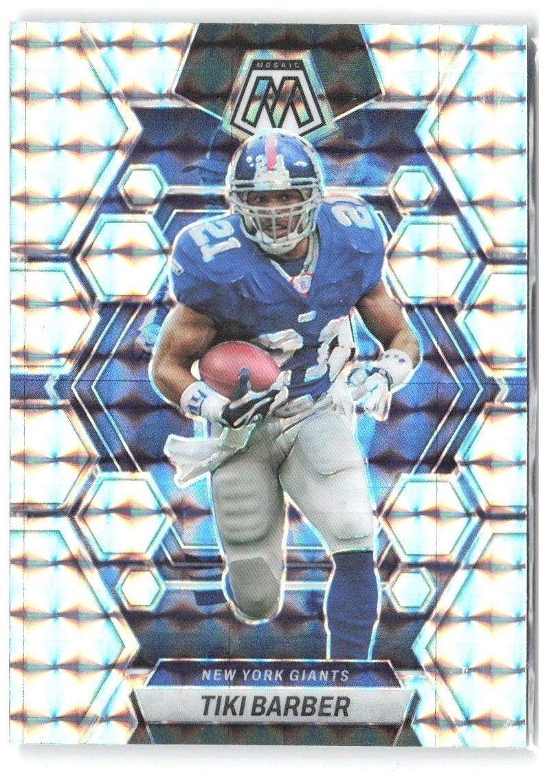 Tiki Barber Panini Mosaic - Mosaic 180 2023 New York Giants
