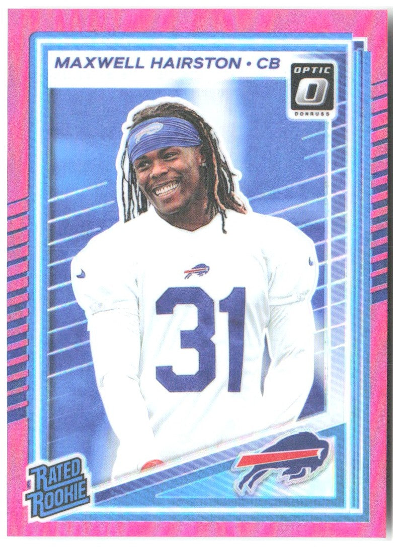 Maxwell Hairston Donruss Optic - Pink 286 2025 Buffalo Bills