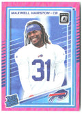 Maxwell Hairston Donruss Optic - Pink 286 2025 Buffalo Bills