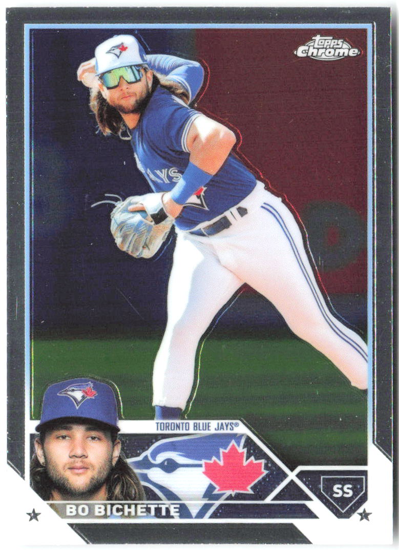 Bo Bichette Topps Chrome 11 2023 Toronto Blue Jays