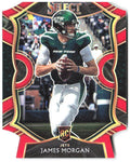 James Morgan Panini Select - Red Prizm Die Cut 84 2020 New York Jets