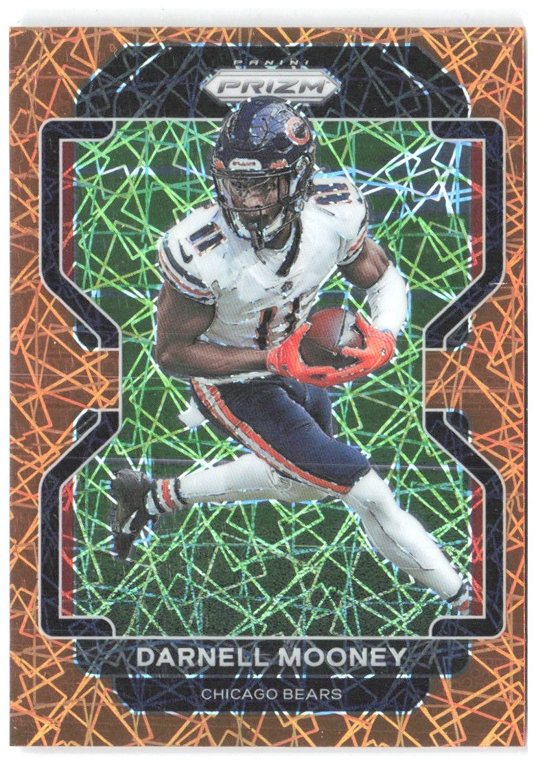 Darnell Mooney Panini Prizm - Lazer 157 2021 Chicago Bears