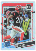 DJ Turner Donruss Optic - Holo 220 2023 Cincinnati Bengals