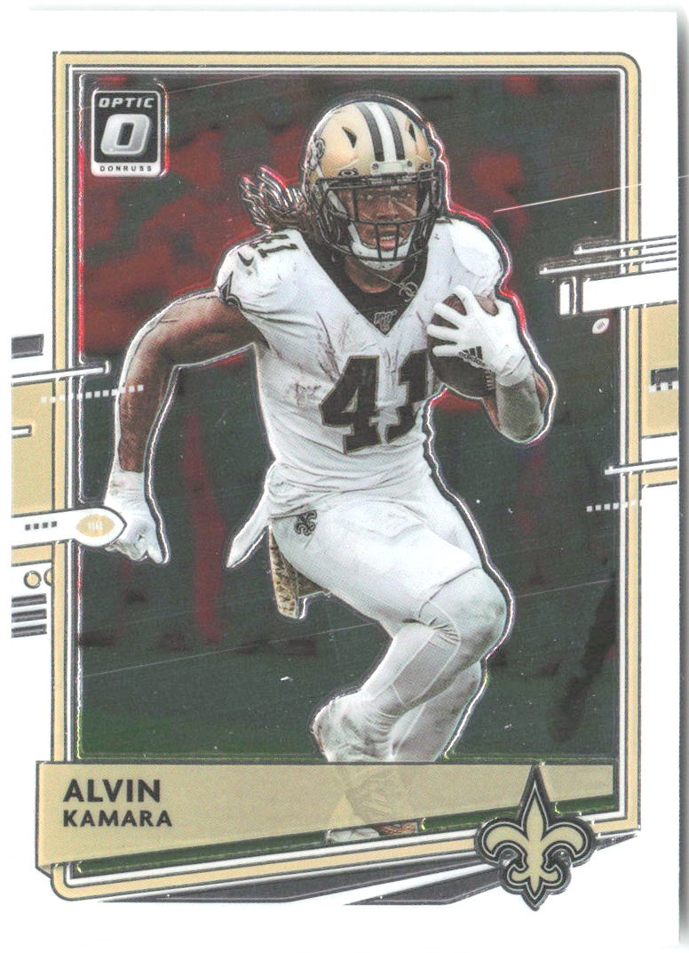 Alvin Kamara Donruss Optic 70 2020 New Orleans Saints