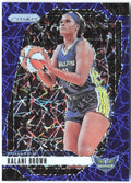Kalani Brown Panini Prizm WNBA - Blue Velocity Prizms 29 2024 Dallas Wings
