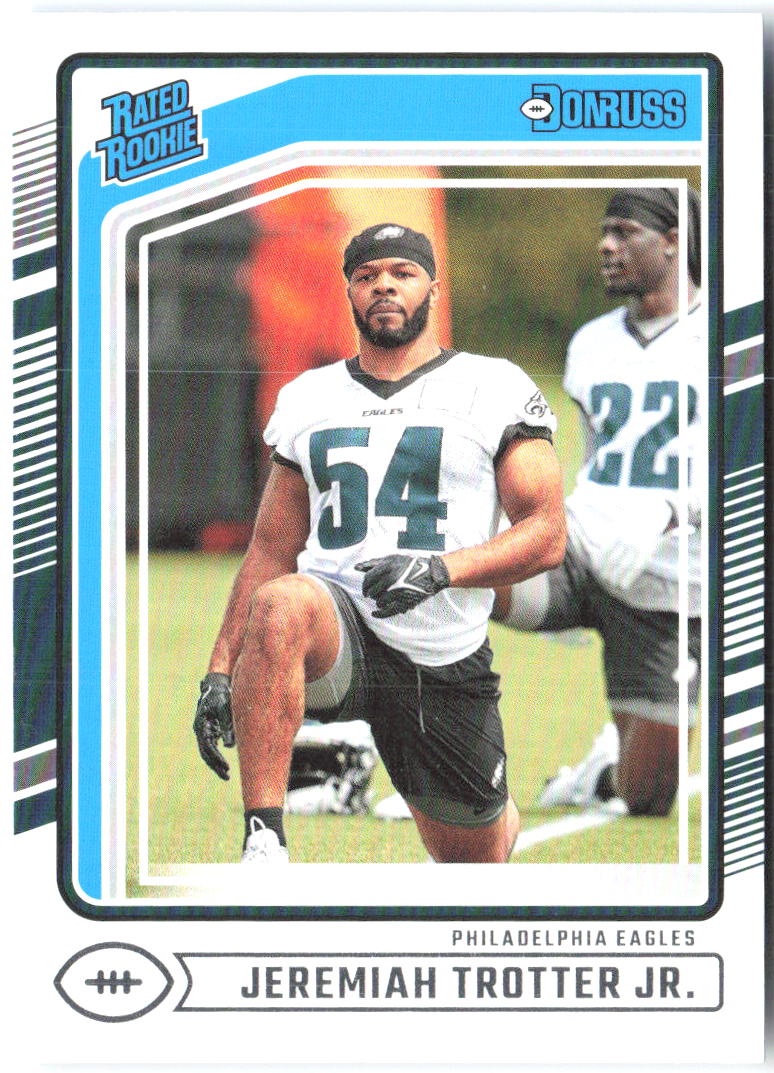 Jeremiah Trotter Jr. Donruss 334 2024 Philadelphia Eagles RC