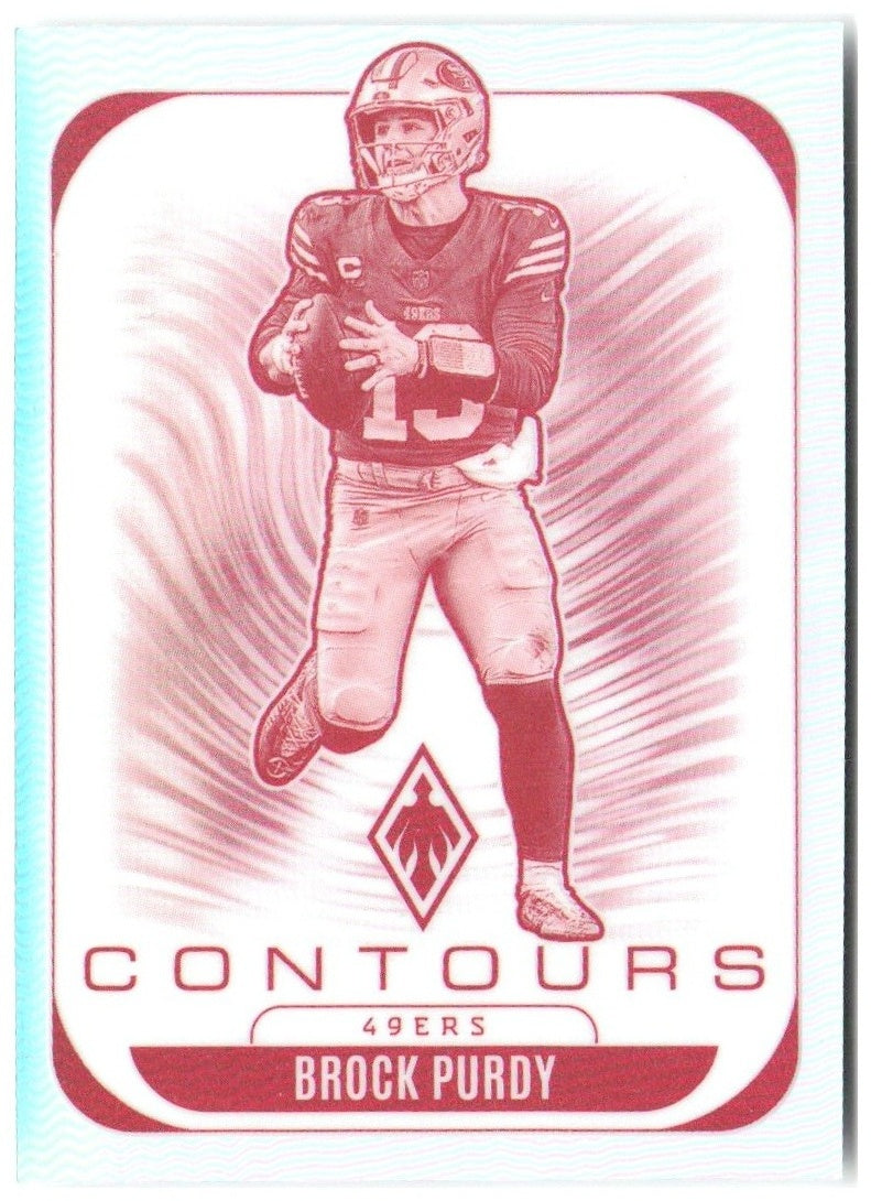 Brock Purdy Panini Phoenix - Contours 28 2025 San Francisco 49ers