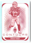 Brock Purdy Panini Phoenix - Contours 28 2025 San Francisco 49ers