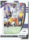 Kristian Fulton Panini Prizm Draft Picks - Prizms Silver 158 2020 LSU Tigers