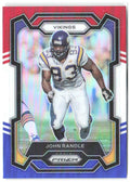 John Randle Panini Prizm - Red White and Blue 196 2023 Minnesota Vikings