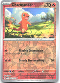 Charmander Reverse Holo Common SV Scarlet & Violet 151 004/165 NM GIDORA
