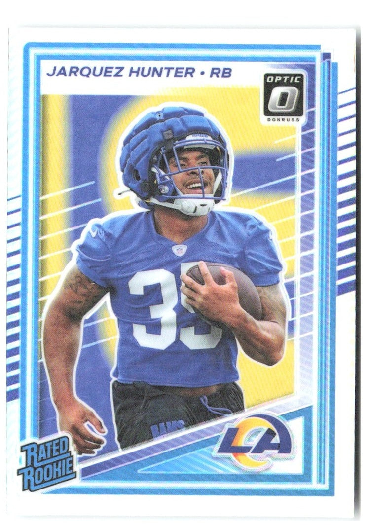 Jarquez Hunter Donruss Optic - Holo 292 2025 Los Angeles Rams