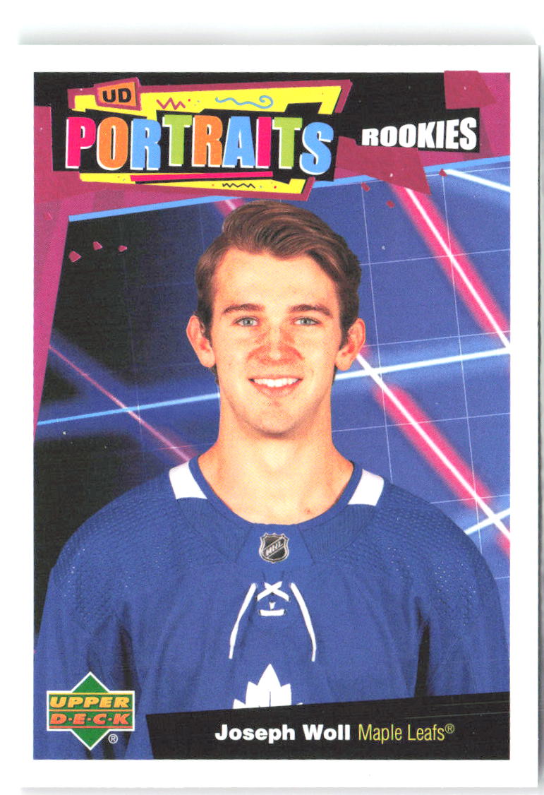 Joseph Woll Upper Deck - UD Portraits P-65 2020-21 Toronto Maple Leafs
