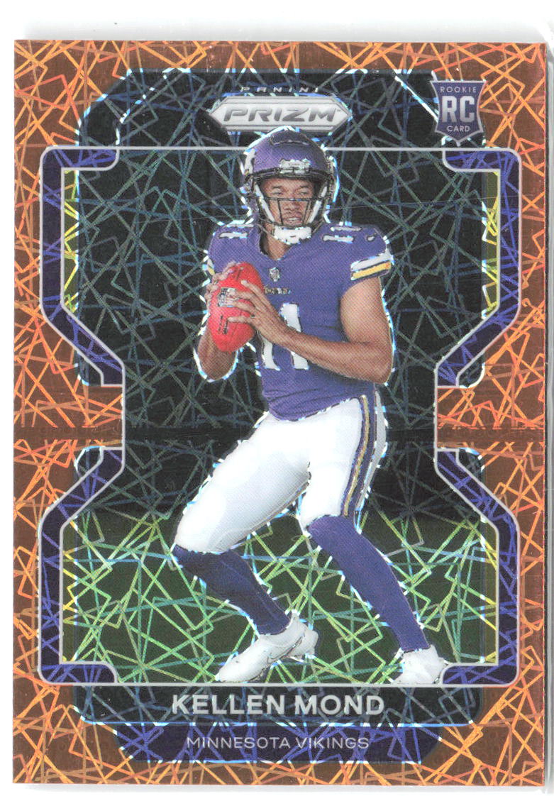 Kellen Mond Panini Prizm - Lazer 351 2021 Minnesota Vikings