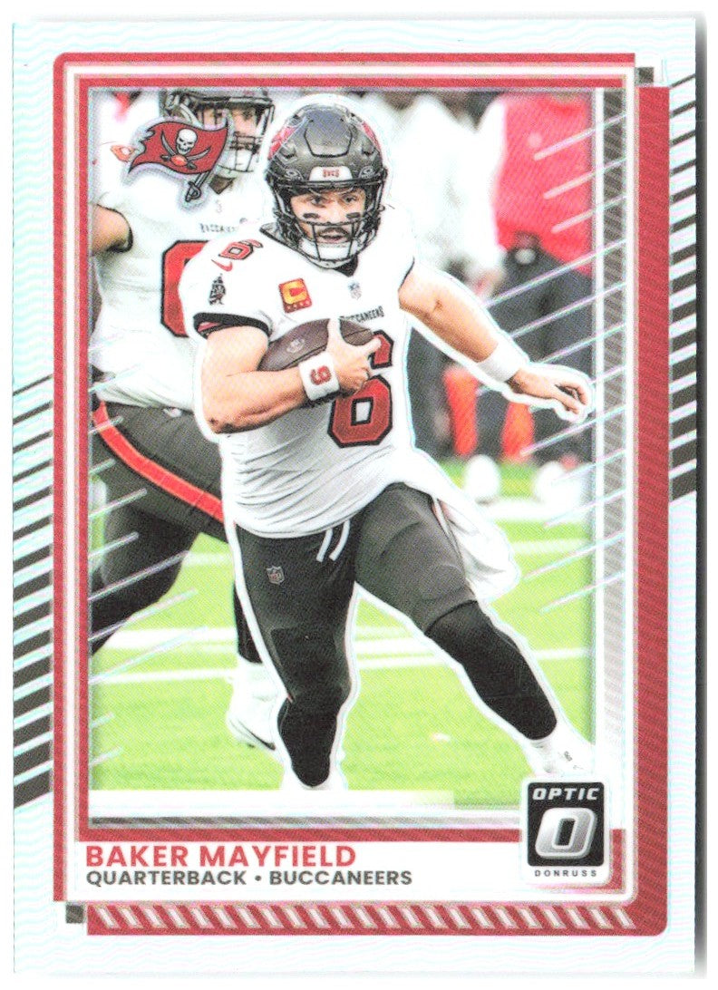 Baker Mayfield Donruss Optic - Holo 148 2025 Tampa Bay Buccaneers