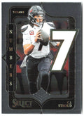 C.J. Stroud Panini Select - Select Numbers 18 2024 Houston Texans