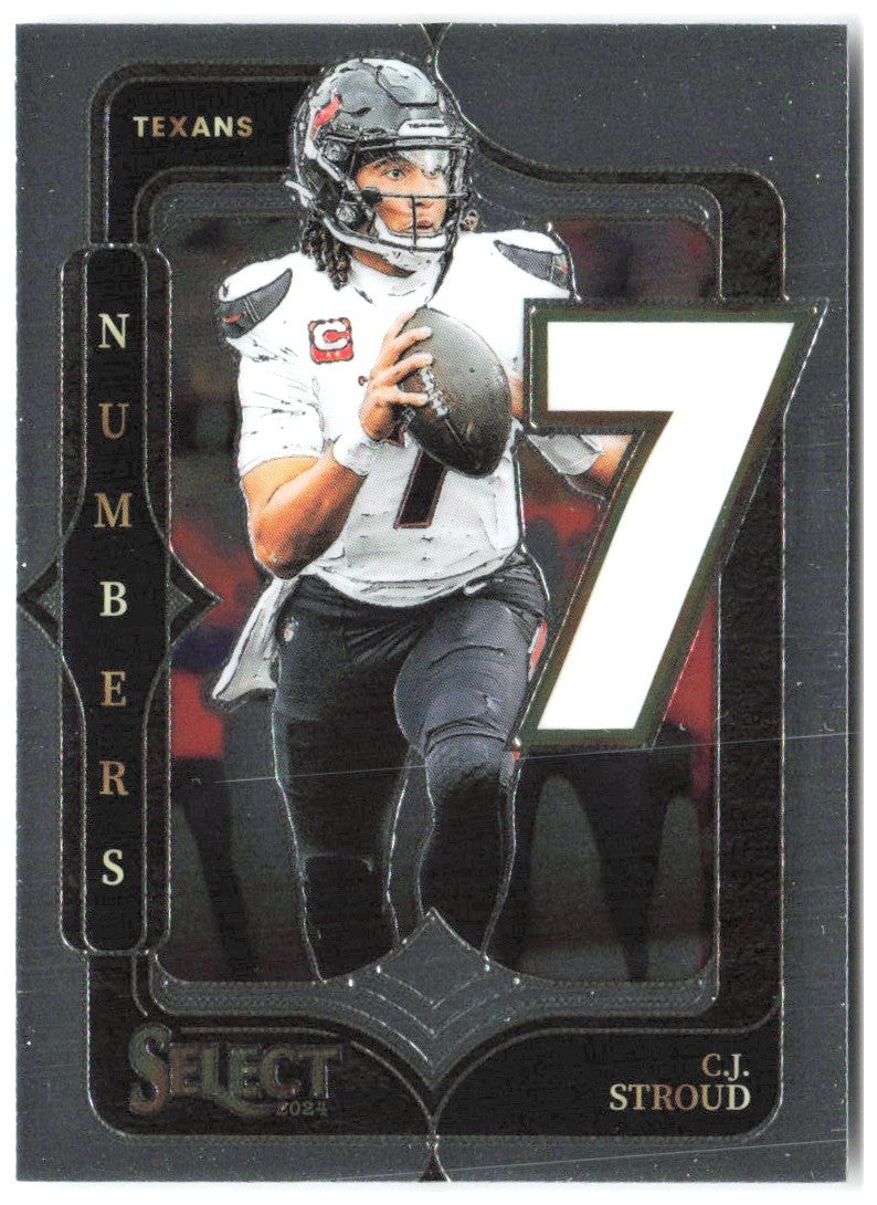 C.J. Stroud Panini Select - Select Numbers 18 2024 Houston Texans