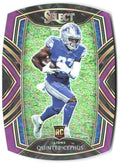 Quintez Cephus Panini Select - Purple Prizm Die Cut 300 2020 Detroit Lions