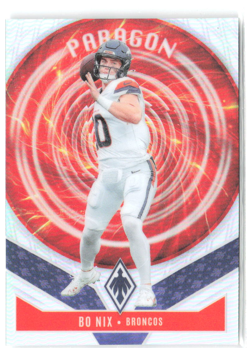 Bo Nix Panini Phoenix - Paragon 14 2025 Denver Broncos