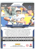 Ben DiNucci Panini Prizm - Prizm Red White and Blue 337 2020 Dallas Cowboys