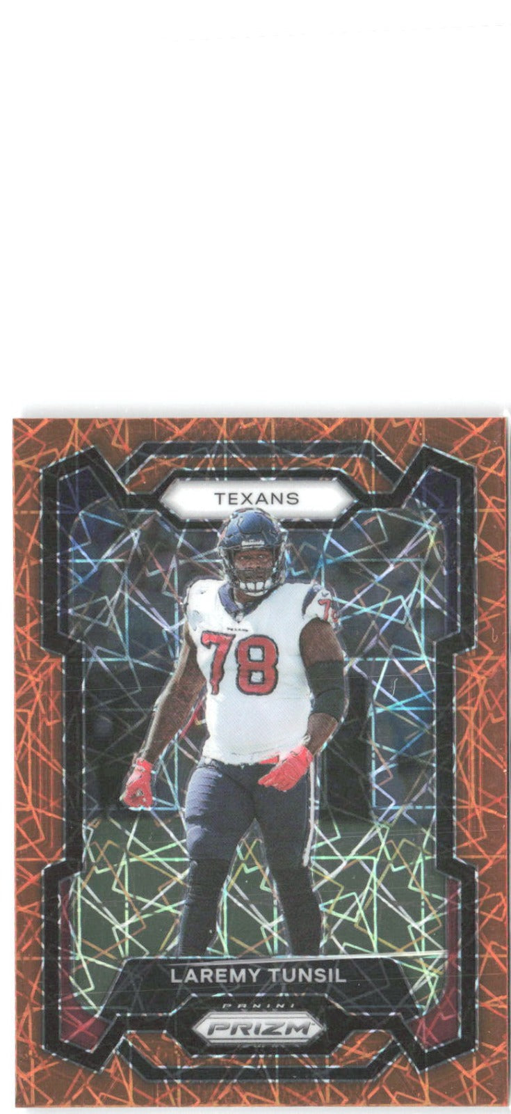 Laremy Tunsil Panini Prizm - Lazer 122 2023 Houston Texans