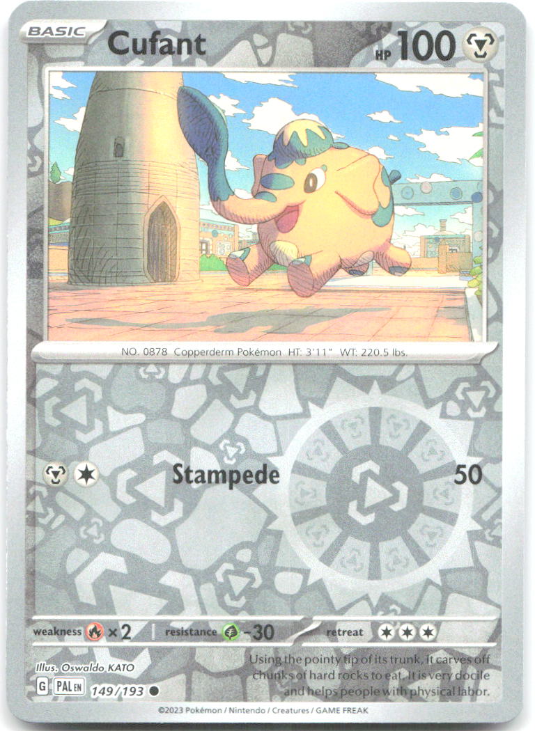 Cufant Reverse Holo Common SV02 Paldea Evolved 149/193 NM Oswaldo KATO