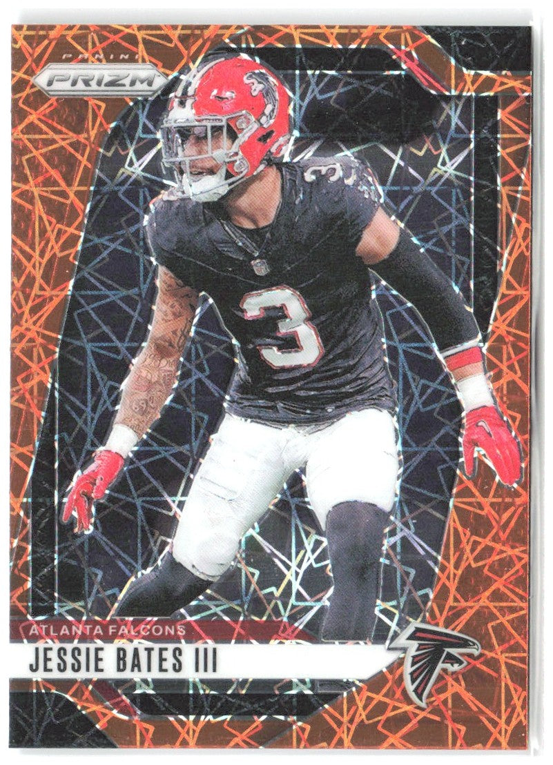 Jessie Bates III Panini Prizm - Lazer 14 2024 Atlanta Falcons