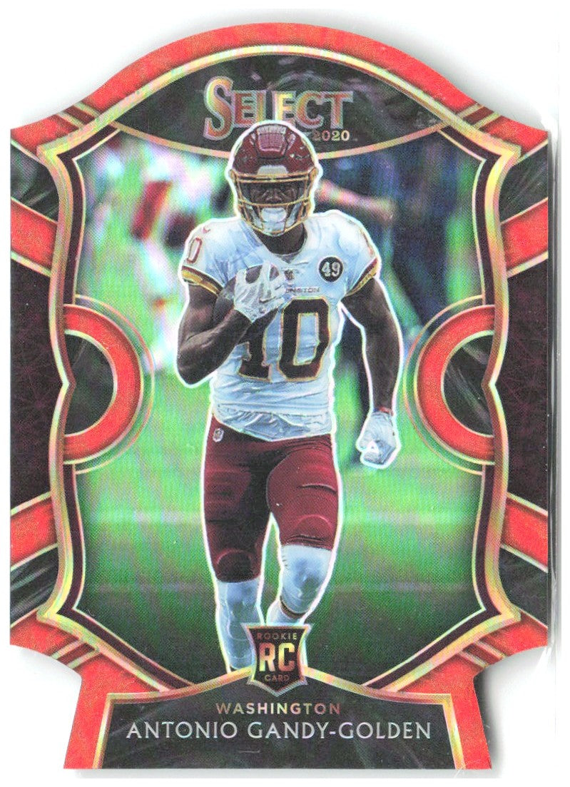 Antonio Gandy-Golden Select - Orange Prizm Die Cut 83 2020 Washington Football