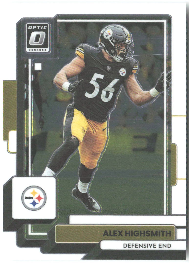 Alex Highsmith Donruss Optic 165 2022 Pittsburgh Steelers