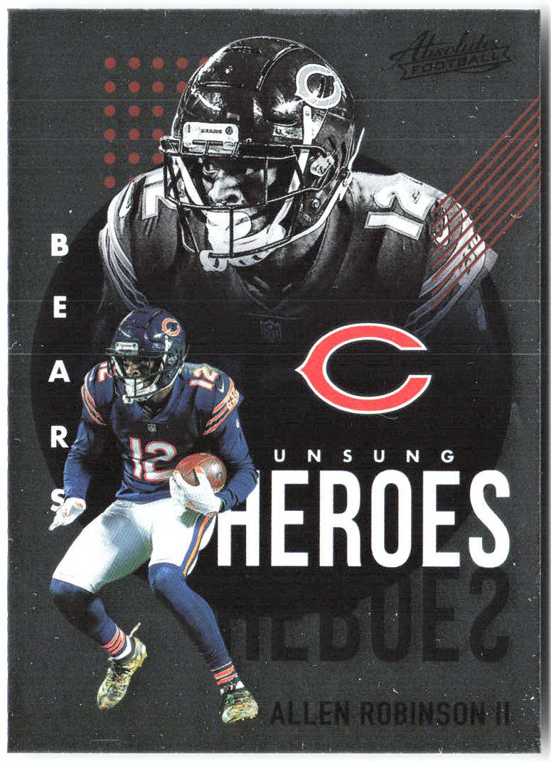 Allen Robinson II Panini Absolute - Unsung Heroes UH13 2021 Chicago Bears
