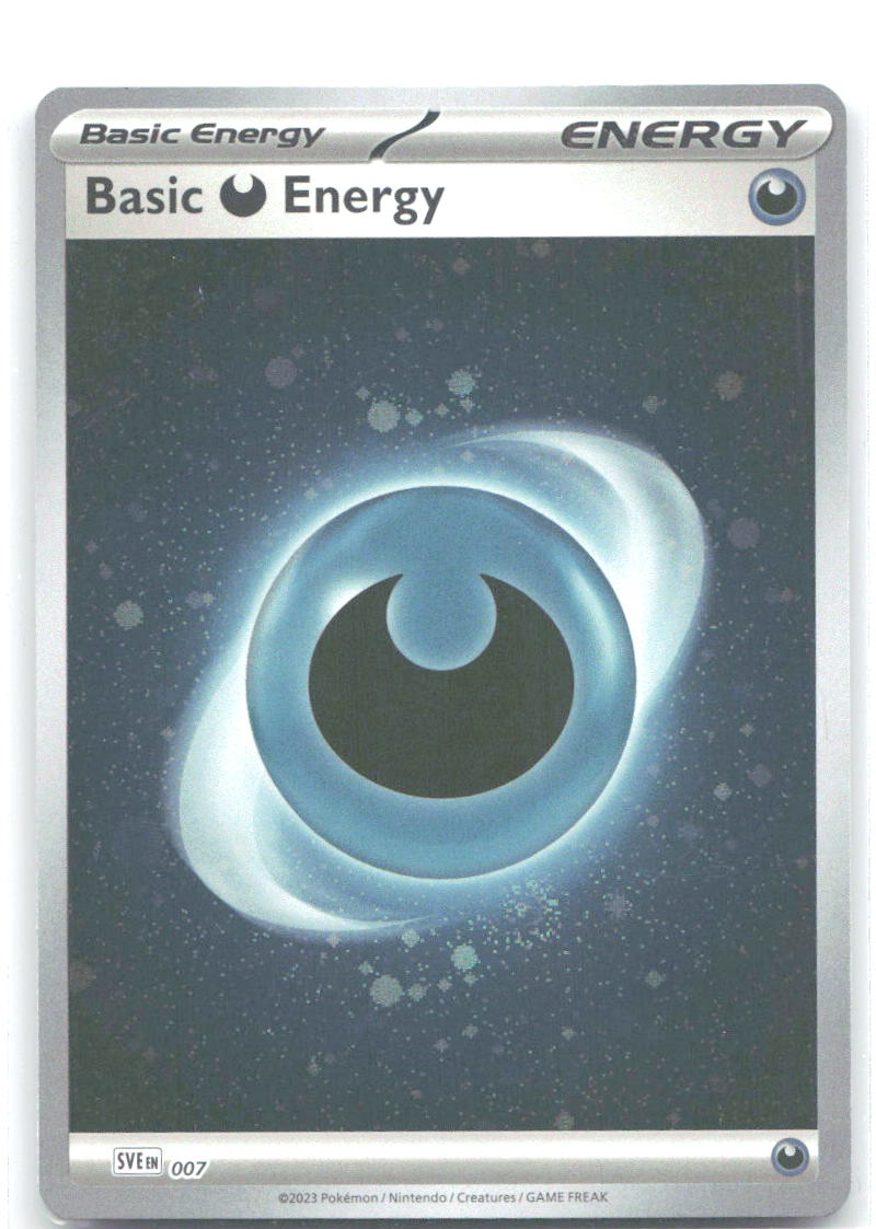 Basic Darkness Energy Cosmos Holo Common SVE: Scarlet & Violet Energies 007 NM