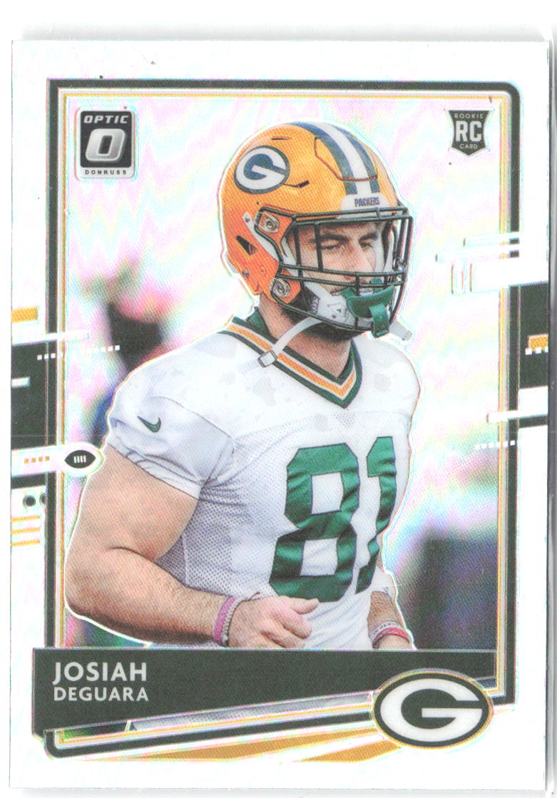 Josiah Deguara Donruss Optic - Holo 142 2020 Green Bay Packers