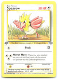 Spearow 1st Edition Common Jungle 62/64 NM Mitsuhiro Arita