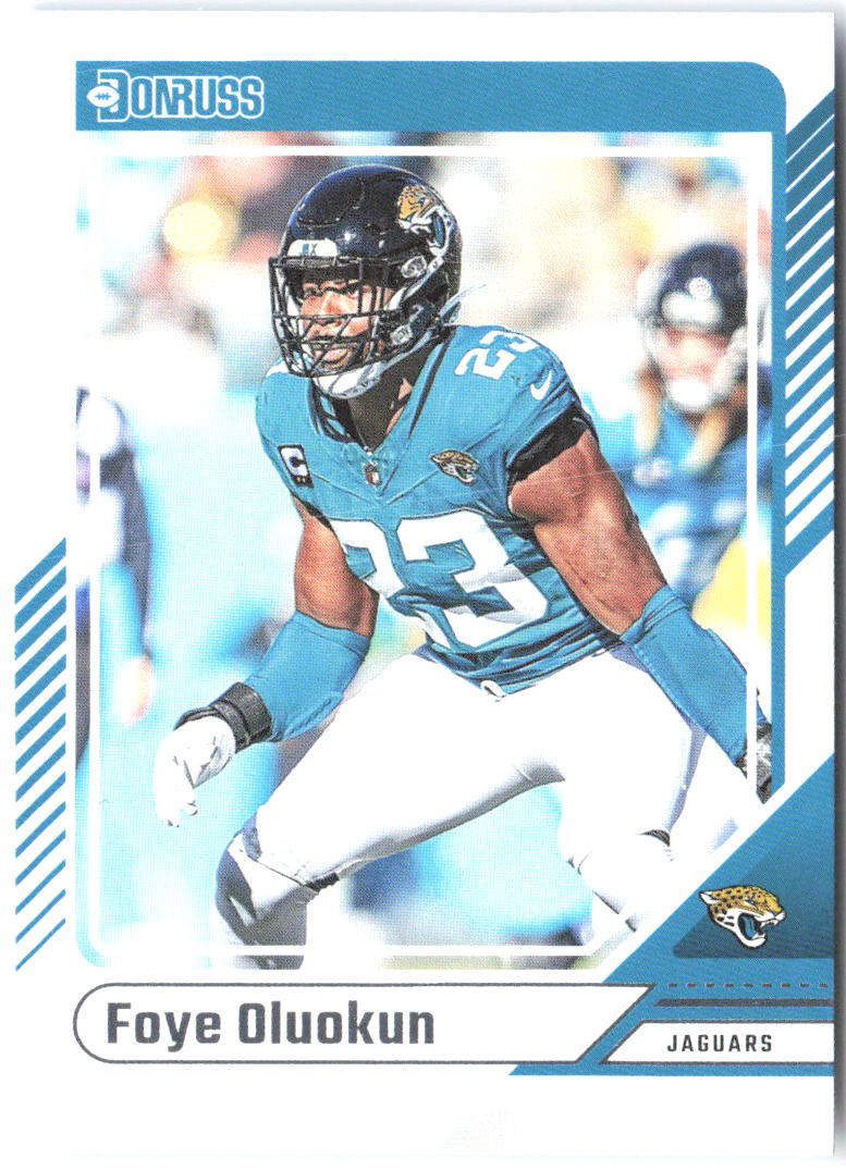 Foye Oluokun Donruss 198 2024 Jacksonville Jaguars