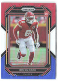 Bryan Cook Panini Prizm - Red White and Blue 397 2022 Kansas City Chiefs