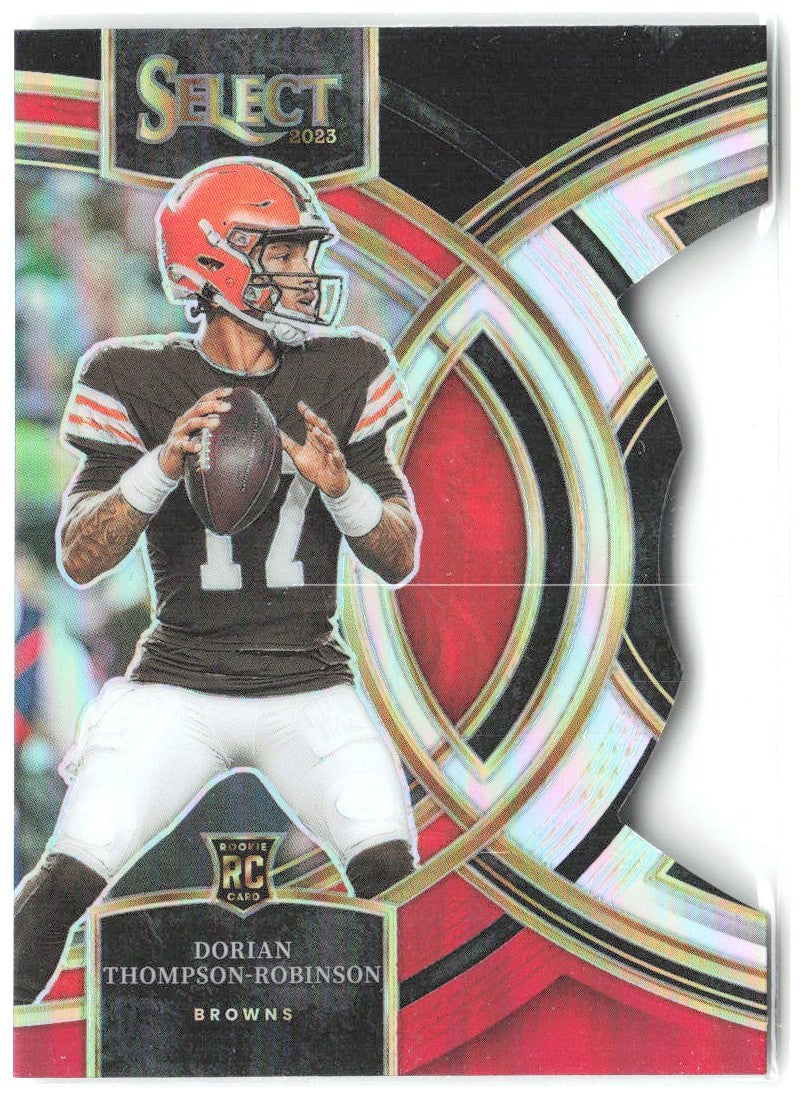 Dorian Thompson-Robinson Select - Black and Red Prizms Die Cuts 134 2023 Browns
