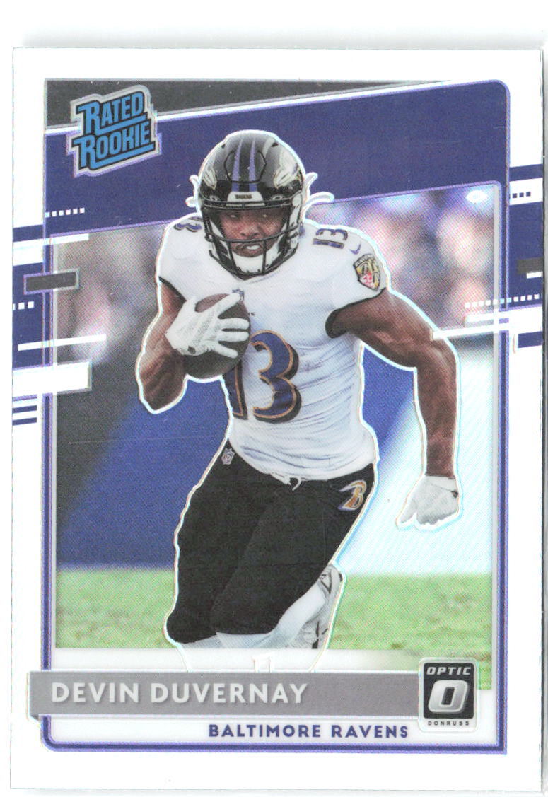 Devin Duvernay Donruss Optic - Holo 179 2020 Baltimore Ravens