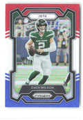 Zach Wilson Panini Prizm - Red White and Blue 235 2023 New York Jets