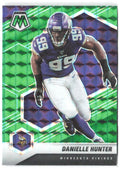 Danielle Hunter Panini Mosaic - Prizm Green 134 2021 Minnesota Vikings