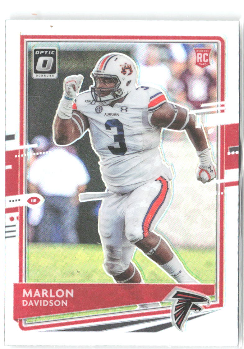 Marlon Davidson Donruss Optic - Holo 135 2020 Atlanta Falcons