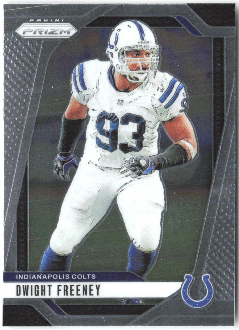 Dwight Freeney Panini Prizm 127 2024 Indianapolis Colts