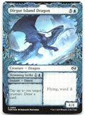 Dirgur Island Dragon Showcase Foil Tarkir Dragonstorm 294 NM Dibujante Nocturno