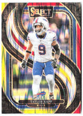 Taylor Rapp Panini Select - Red & Yellow Prizm Shock 195 2024 Buffalo Bills