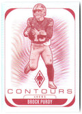 Brock Purdy Panini Phoenix - Contours 28 2025 San Francisco 49ers